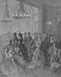 Mansion-House, beim Ball